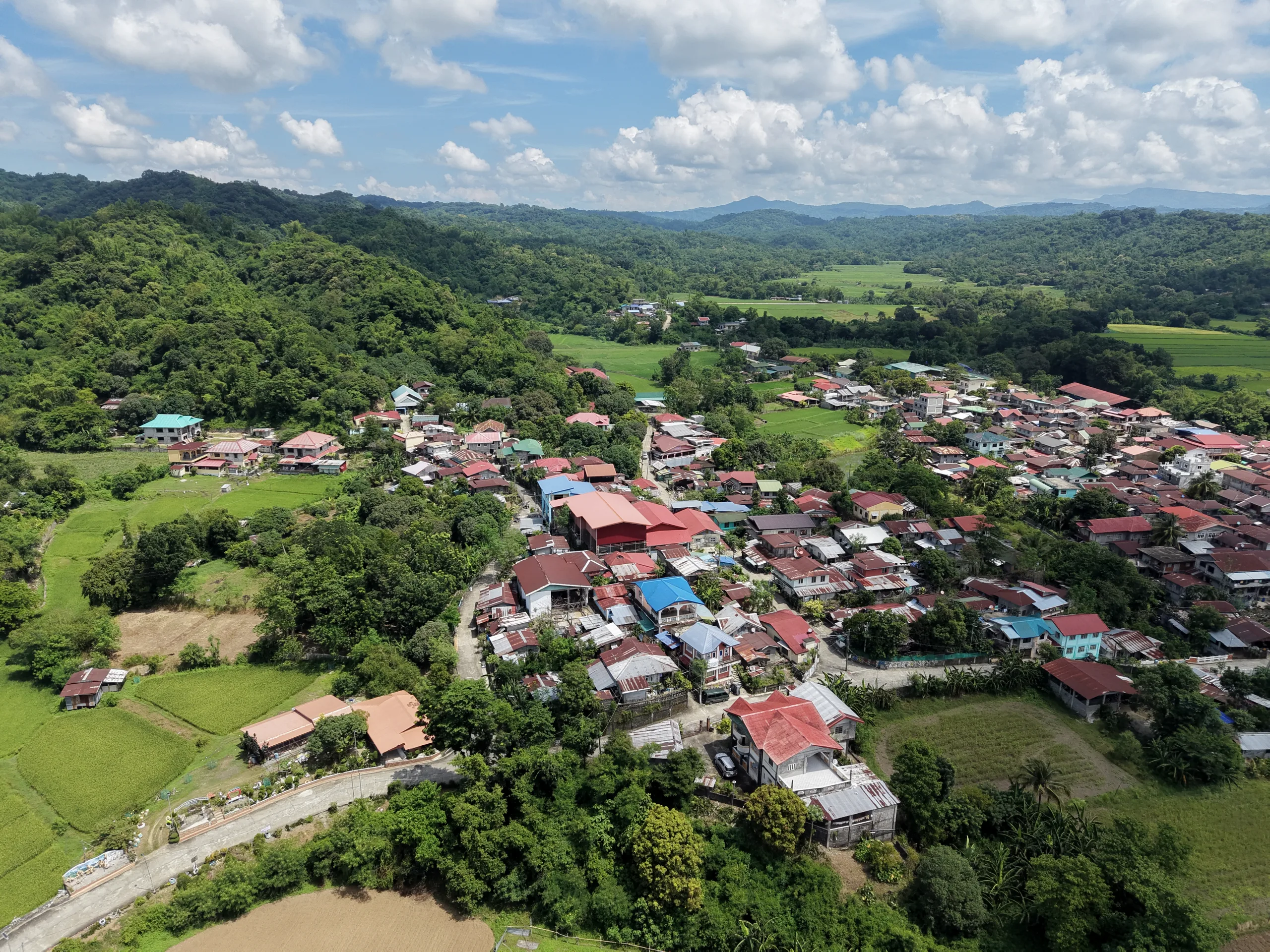 Barangay Guardia from the air.