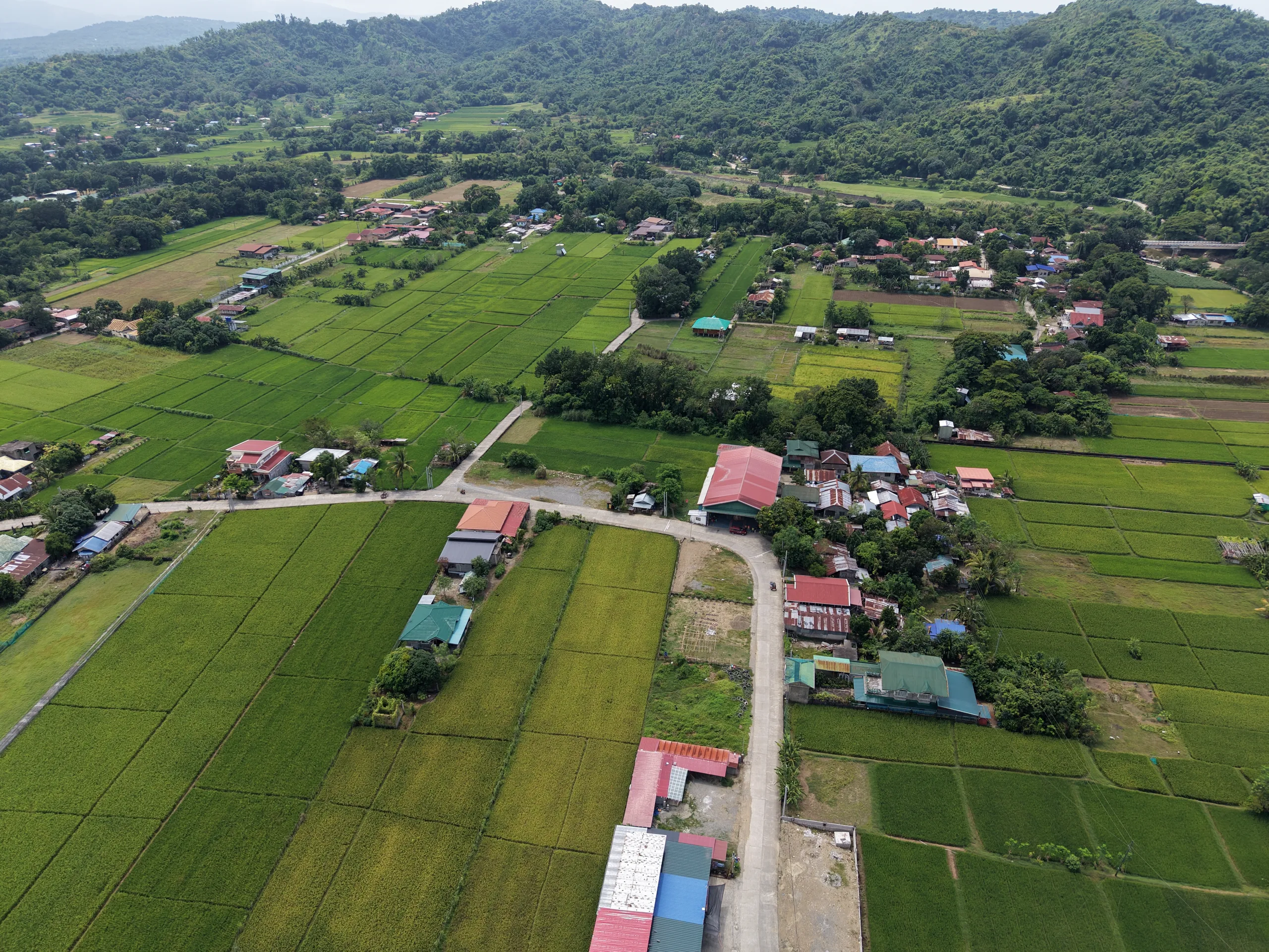 Barangay Lintic from the air.