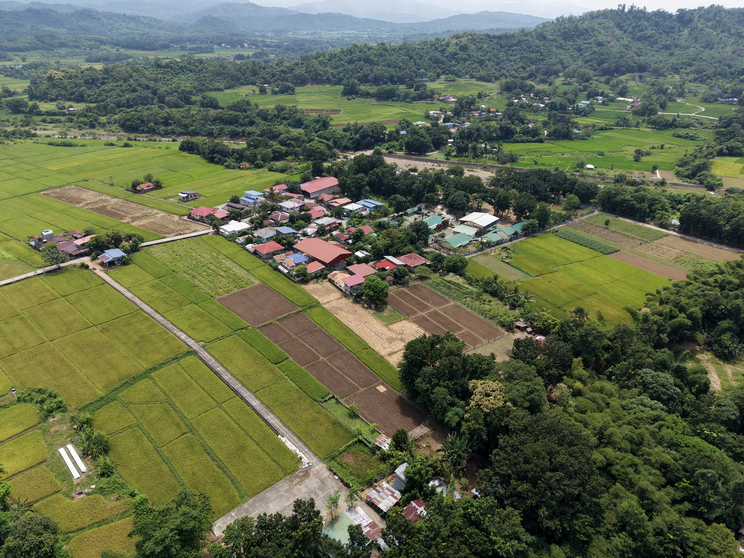 Barangay Montero from the air.